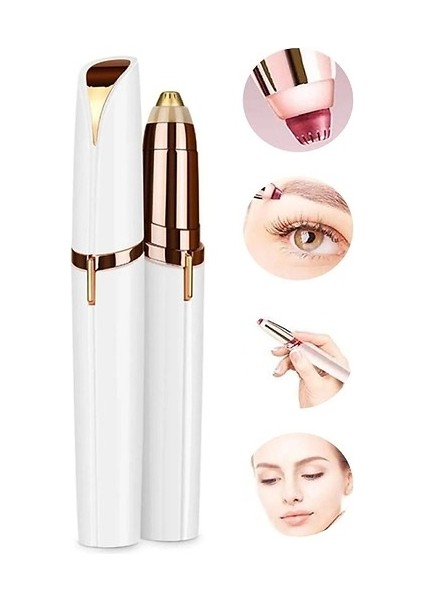 Ince Uçlu Yüz Için Tüy Kıl Alıcı Kaş Bıyık Epilasyon Aleti Pilli fiyatları