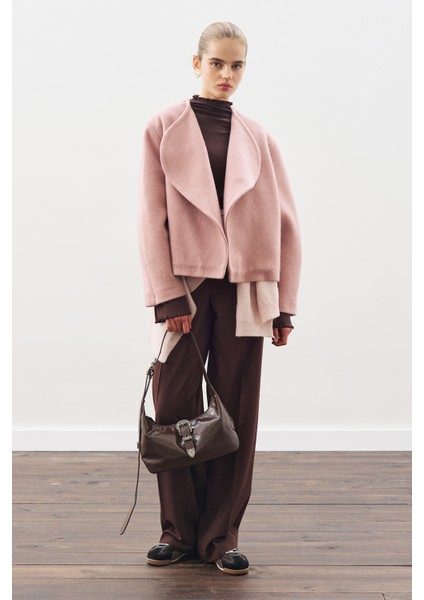 Chunky Tokalı Omuz Çantası Kahverengi fiyatları