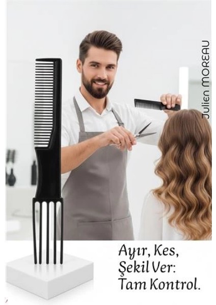 Bayan Kuaförü Saç Kesim Tarağı - Profesyonel Kuaför Saç Kesim Tarağı | Krepe, Ayırma ve Şekillendirme Tarağı fiyatları