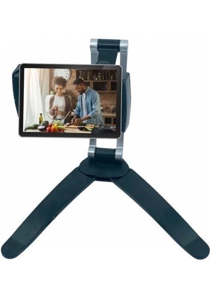 360 Derece Dönebilen Mutfak Masaüstü Telefon Tablet Tutucu Ayarlanabilir Esnek Ayaklı Metal modelleri