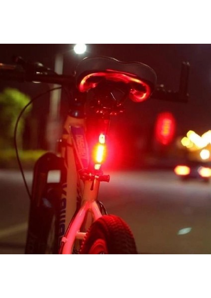 Usb Şarj Edilebilir Parlak Bisiklet Led Lamba Su Geçirmez Güvenlik Uyarı Arka Lamba Işığı fiyatları
