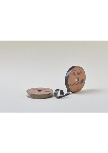 Biye Saten Katlı 038 Füme 2 cm 25 Metre %100 Polyester