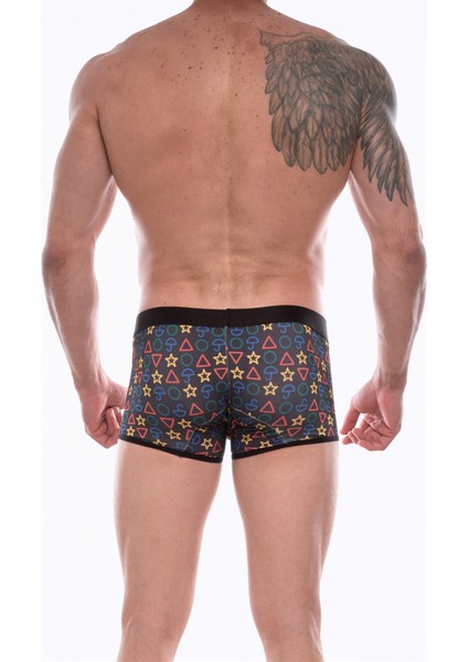 Don Moris Erkek Desenli Mini Boxer modelleri