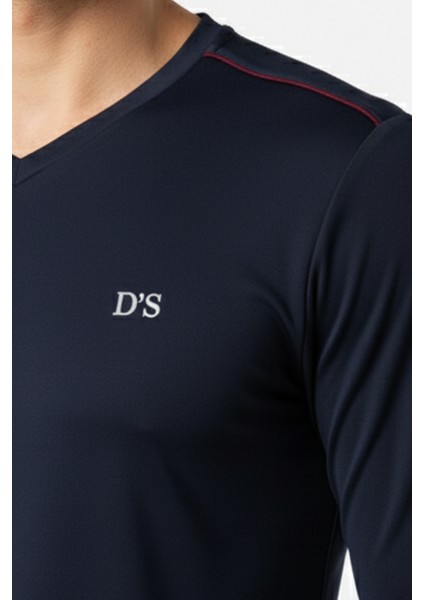 Ds Damat Maschio Pamuk V Yaka Pijama Takımı Lacivert indirimleri