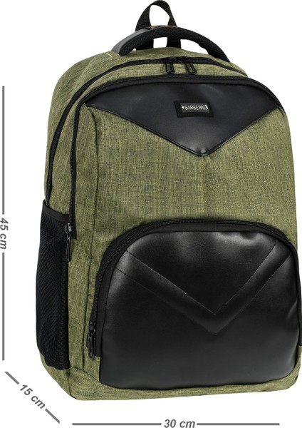 Laptop Bölmeli Günlük Okul Sırt Çantası