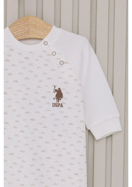 Erkek Bebek Uzun Kol Patiksiz Tulum Krem fiyatları