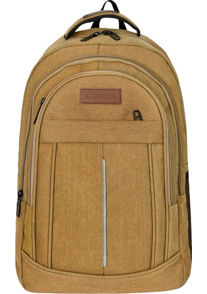 Çok Amaçlı Laptop Dizüstü Bilgisayar Bölmeli Sırt Çantası Taba