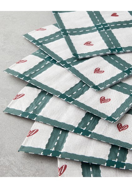 Heartmas Kağıt 20'li Kağıt Peçete 33X33 cm Yeşil fiyatları