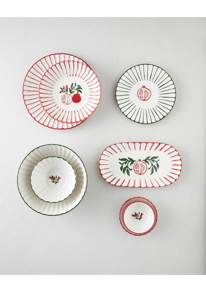 Etna Seramik Kayık Tabak 28,5X15,5 cm Kırmızı fırsatları