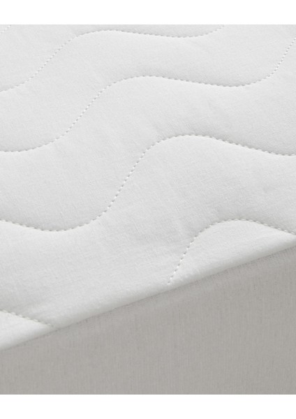 Napline Pamuklu Kapitoneli Sıvı Geçirmez Çift Kişilik Alez 160X200 cm Beyaz fiyatları