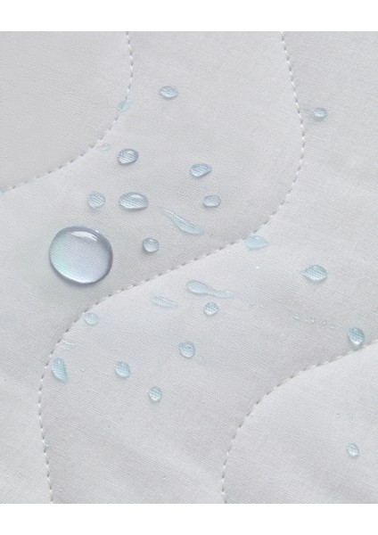 Napline Pamuklu Kapitoneli Sıvı Geçirmez Çift Kişilik Alez 160X200 cm Beyaz modelleri
