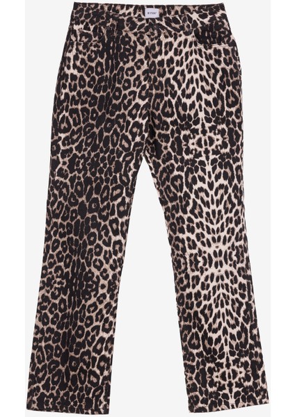 Normal Bel Regular Straight Kahve Kadın Pantolon M5WL-PNT1312