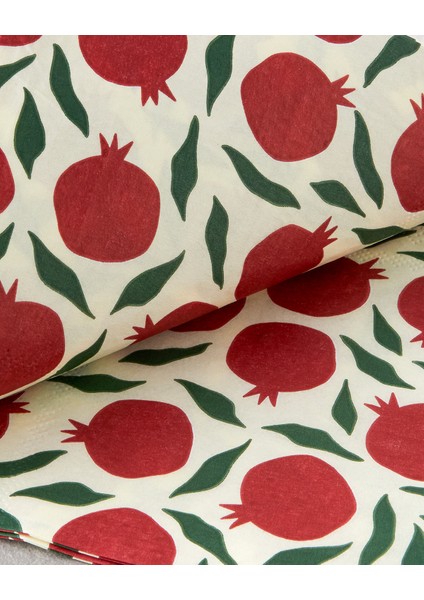 Pomberry Kağıt 20'li Kağıt Peçete 33X33 cm Kırmızı modelleri