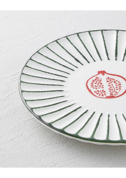 Etna Seramik Pasta Tabağı 21 cm Kırmızı modelleri