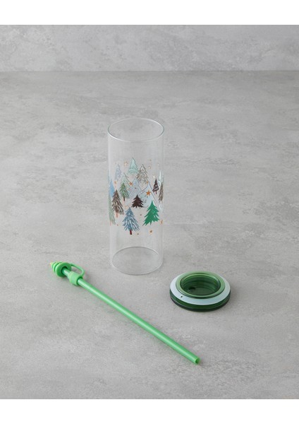 Winter Tree Borosilikat Pipetli Bardak 460 ml Yeşil fiyatları