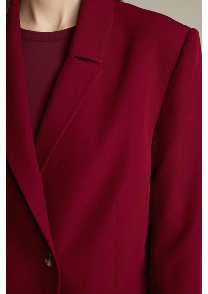 Kemerli Düğmeli Blazer Ceket G4306AX25WN fırsatları