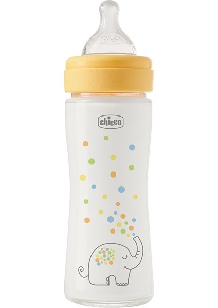 Perfect Easy Biberon Cam 240 ml Yavaş Akış-Unisex