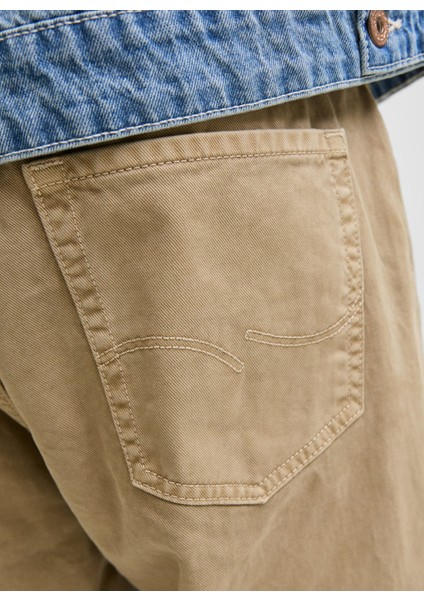 Normal Bel Baggy Kahve Erkek Denim Pantolon 12270838_JPSTALEX Jjorıgınal 017 St fırsatları