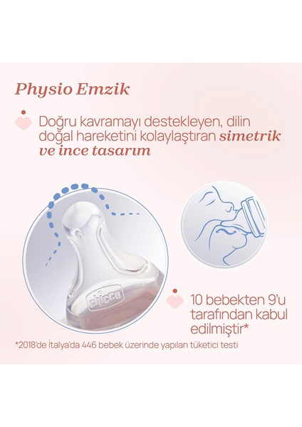 Perfect Easy Biberon Pp 330 ml Hızlı Akış-Kız modelleri