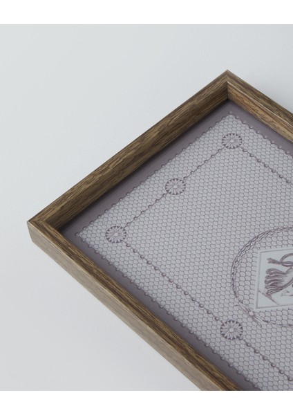 Vesta Dekoratif Tepsi 16X26 cm Bej