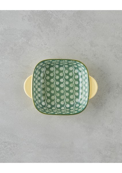 Plantopia Porselen Kayık Tabak 18X14 cm Yeşil fiyatları