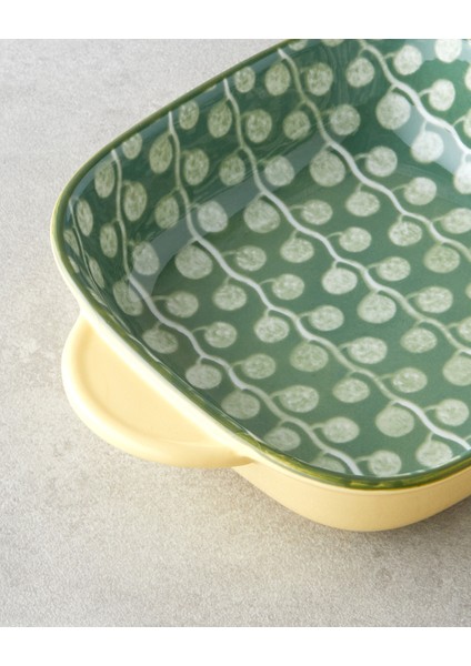 Plantopia Porselen Kayık Tabak 18X14 cm Yeşil modelleri