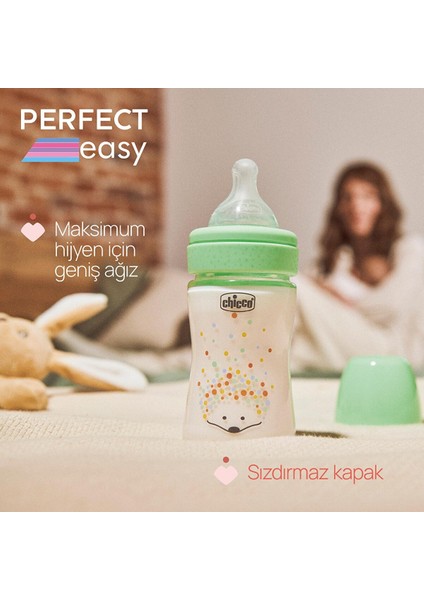 Perfect Easy Biberon Cam 150 ml Yavaş Akış-Unisex modelleri