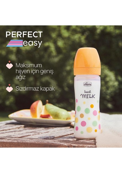Perfect Easy Biberon Pp 250 ml Ota Akış- Kız modelleri