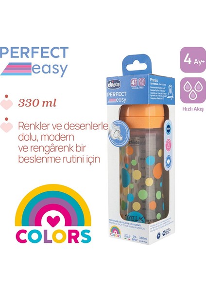 Perfect Easy Biberon Pp 330 ml Hızlı Akış-Erkek fiyatları