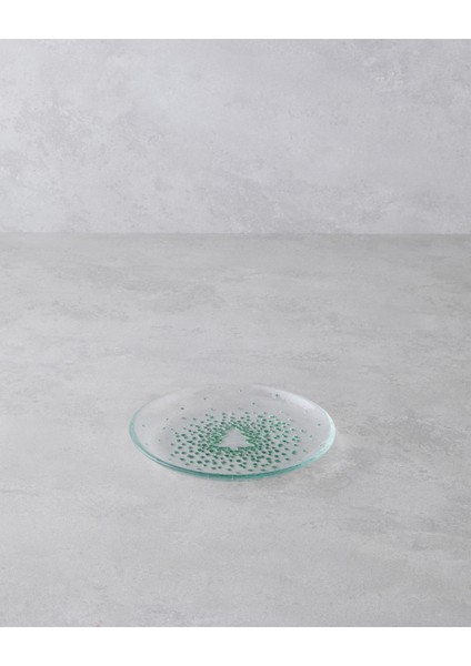 Twinkle Tree Cam Pasta Tabağı 16 cm Yeşil