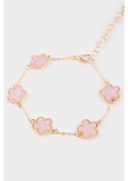 Kadın Pembe Yonca Detaylı BILEKLIK E8318AXNS fiyatları