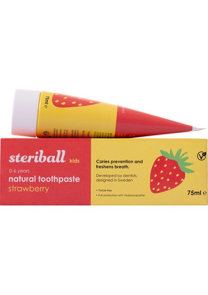 Doğal Diş Macunu 0-6 Yaş - Çilek fiyatları