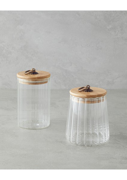 Bohem Line Cam Kavanoz 600 ml Şeffaf indirimleri