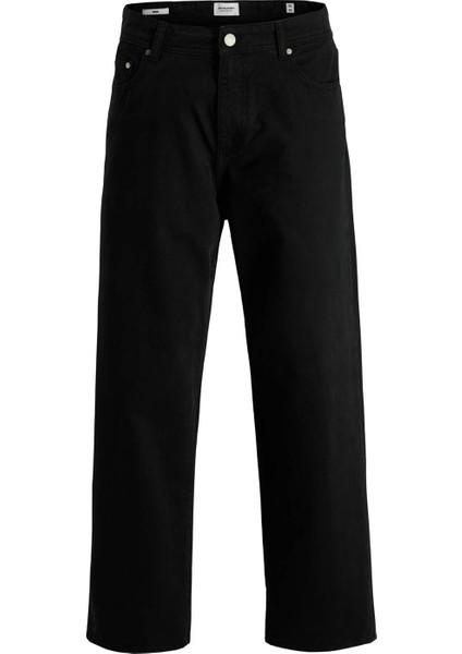 Normal Bel Baggy Siyah Erkek Denim Pantolon 12270838_JPSTALEX Jjorıgınal 017 St