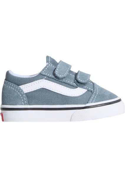 VN000CTGRV21 Vans Old Skool V Bebek Spor Ayakkabı Mavi