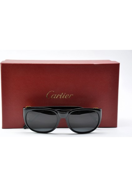 Cartıer Vıntage Premıère Pilot Aviator Unısex 22KALTIN Motifli Güneş Gözlüğü