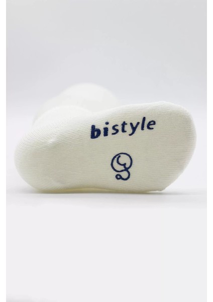 Puanlı Kaymaz Penye Soket Çorap 3'lü BS10108 Indigo indirimleri