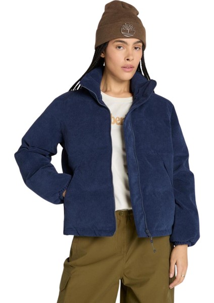 TB0A2R1D4511 Timberland Welch Mountaın Synthetic Insulated Wp Co Kadın Mont Lacivert