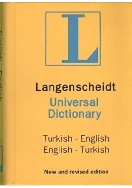 Langenscheidt İngilizce Türkçe Cep Sözlüğü Mesleki Hazırlık İçin 1998 Yılı Yayınlı fiyatları