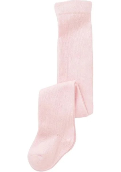 Klasik Düz Pembe Külotlu Çorap Pembe