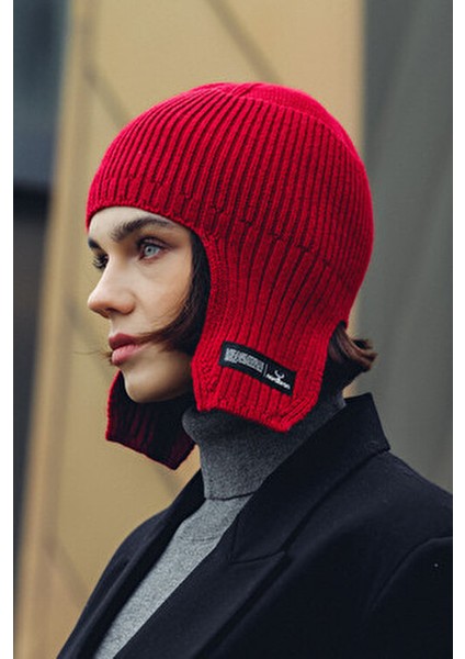 Aaley Bere Erkekler İçin Kırmızı Renkli Şık Tasarım Kış Sezonu Aksesuarı