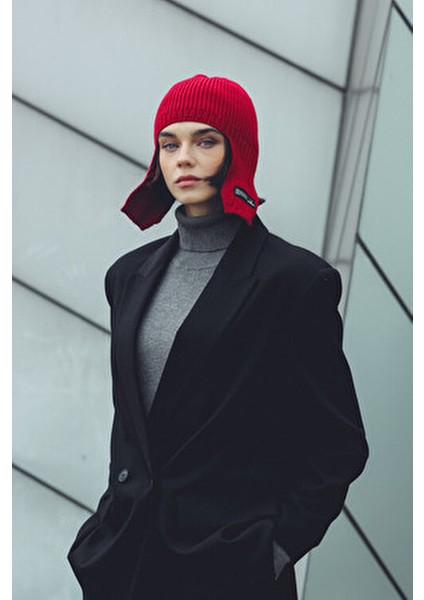 Aaley Bere Erkekler İçin Kırmızı Renkli Şık Tasarım Kış Sezonu Aksesuarı