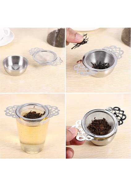 6 Paket Çay Süzgeçleri Damla Kase Gevşek Yaprak Çayı Için 2 5 Inç Çay Filtreleri Paslanmaz Çelik Örgü Çay Infüzyonu Saplı (Yurt Dışından) fiyatları