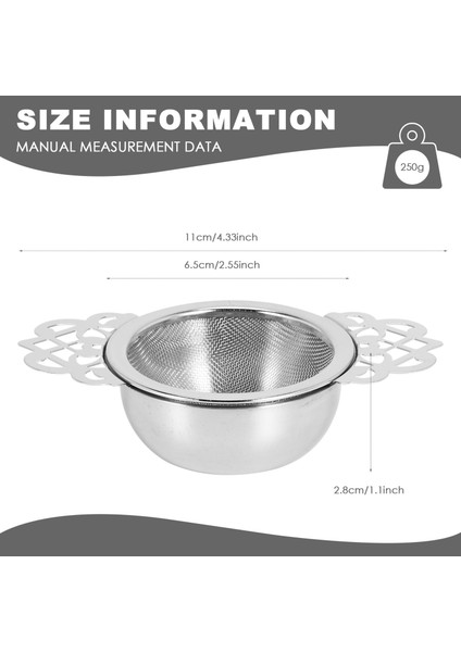 6 Paket Çay Süzgeçleri Damla Kase Gevşek Yaprak Çayı Için 2 5 Inç Çay Filtreleri Paslanmaz Çelik Örgü Çay Infüzyonu Saplı (Yurt Dışından) modelleri