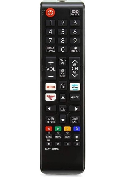 BN59-01315B Netflix Prime - Rakuten Tuşlu LCD Kumanda