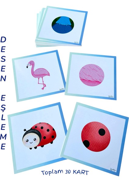 Desen Eşleme Kartları/ Dikkat Odaklanma Etkinlik