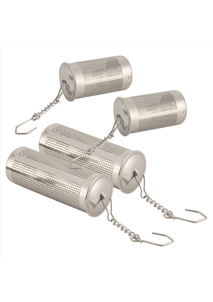 4pcs Çay Infusers Gevşek Çay Kapalı Çay Filtresi Zincir Kancalı Paslanmaz Çelik Çay Süzgeç Büyük Çay Süzgeç Topu (Yurt Dışından) fiyatları