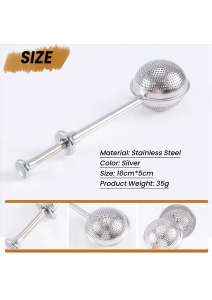 Premium Paslanmaz Çelik Çaydanlık Çayı Süzgeç Topu Şekil Örgü Çay Infüzör Filtresi Yeniden Kullanılabilir Çay Torbası Baharat Çay Alet Aksesuarları (Yurt Dışından) fırsatları