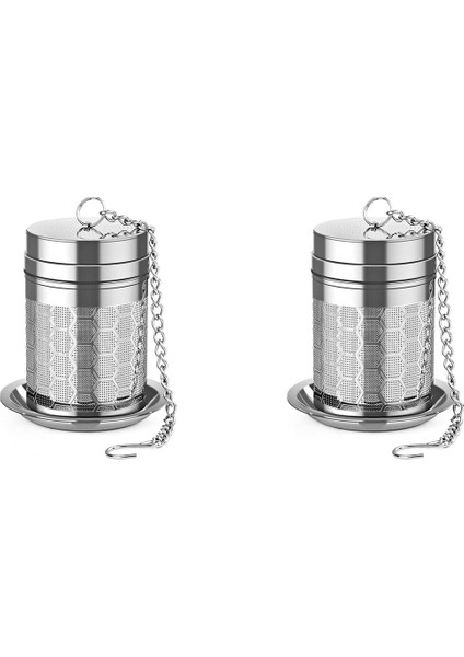 Gevşek Çay Paslanmaz Çelik Çay Süzgeci Için 2x Çay Infüzyonları Demleme Çayı Için Ekstra Ince Örgü Çay Difüzörü Baharatlar (Yurt Dışından)