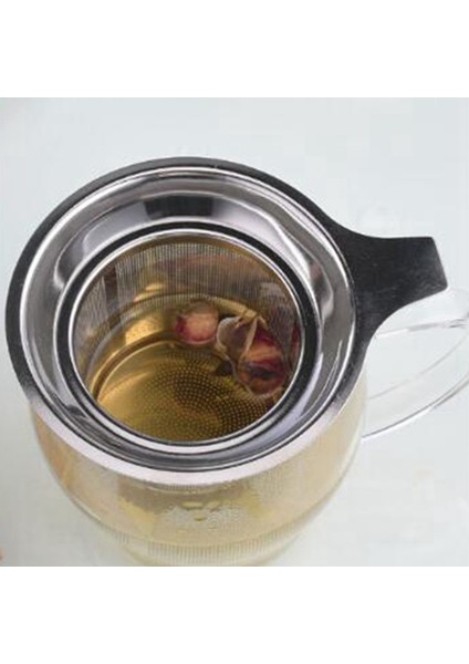 2x Yeniden Kullanılabilir Paslanmaz Çelik Örgü Çay Infüzer Çay Süzgeci Çaydanlık Çay Yaprağı Baharat Filtresi Içecek Içecek Mutfak Aksesuarları (Yurt Dışından) fırsatları